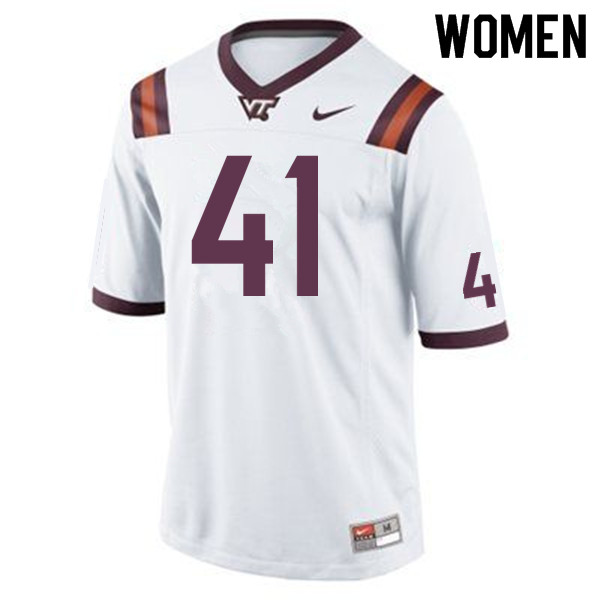 Women #41 Jaylen Griffin Virginia Tech Hokies College Football Jerseys Sale-Maroon